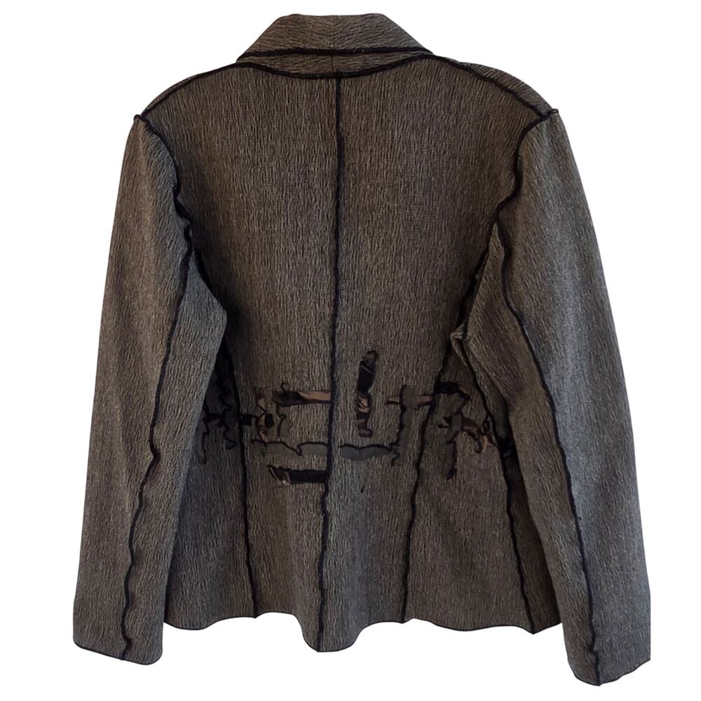 Deborah Cross Textile Artist Patchwork Blazer Jac… - image 7